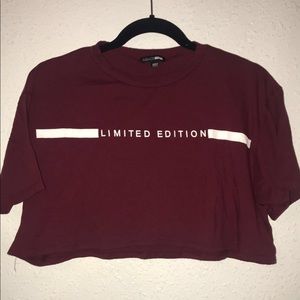 Limited Edition crop top